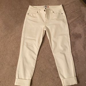 Cabi High Skinny white jean